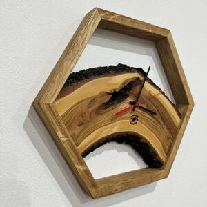 Dřevěné nástěnné hodiny Natali