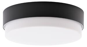 Osmont TRI53533 Triton 2, stropní černé kruhové svítidlo, 2x25W E27, průměr 36cm, IP65