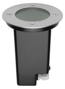 Linea Light 52901 Texo_RJ, zápustné svítidlo do podlahy s nastavitelným směrem svícení, 1x35W GU10, nerez, prům. 13cm, IP67