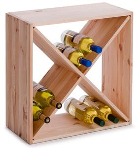 Dřevěný stojan na víno, 24 lahví, ZELLER