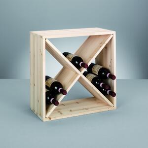 Dřevěný stojan na víno, 24 lahví, ZELLER