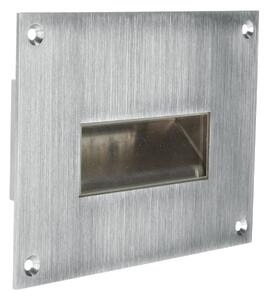 Linea Light 92681W12 Chim, exteriérové zapuštěné svítidlo do zdi, 2x2W LED 3000K, 15,8x11,3cm, nerez, IP66