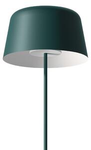 Linea Light CA057FGBMDD Delfi_FL, moderní stojací lampa, 28W LED 2700K, tyrkysová, výška 189cm