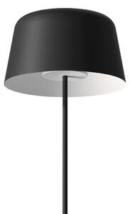 Linea Light CA057FBBMDD Delfi_FL, moderní stojací lampa, 28W LED 2700K, černá, výška 189cm