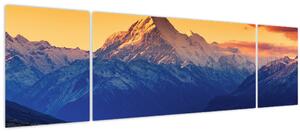 Obraz - Jezero Pukaki (170x50 cm)