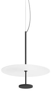 Linea Light CA086DBBWDI Stilo_P, závěsné svítidlo pro nepřímé osvětlení, 13W LED 3000K, bílá/černá, prům. 34,5cm