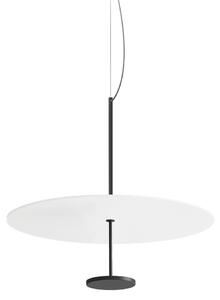 Linea Light CA087DBBMDI Stilo_P, závěsné svítidlo pro nepřímé osvětlení, 21W LED 2700K, bílá/černá, prům. 54,5cm