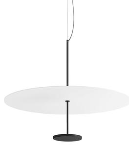 Linea Light CA088DBBMDI Stilo_P, závěsné svítidlo pro nepřímé osvětlení, 32W LED 2700K, bílá/černá, prům. 74,5cm