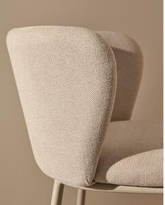 Béžová barová židle (výška sedáku 75 cm) Ciselia – Kave Home 3