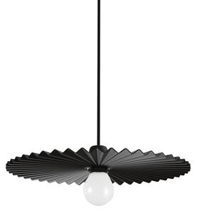 Linea Light CA022ABBEZZ Doge_P, moderní černé závěsné svítidlo, 1x22W E27, průměr 40cm