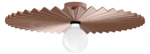Linea Light CA023ABEEZZ Doge_S, moderní béžovo-červené stropní/nástěnné svítidlo, 1x22W E27, průměr 58,4cm