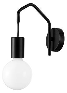 Nástěnné industriální osvětlení BASSO - 1xE27, 40W, matné černé