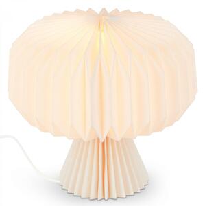 BRILONER Papírová stolní lampa 25 cm 1x E14 max. 6 W bílé BRILO 7493016