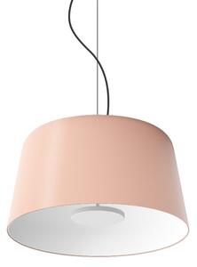 Linea Light CA055DBEMDD Delfi_P, moderní závěsné svítidlo, 20W LED 2700K, červeno-béžová, průměr 45cm