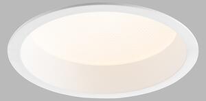 LED2 2550271 Zeta 2 S, bílé svítidlo pro zapuštění, 6/14W LED 2700K/3000K/4000K, ⌀13,6cm, IP44