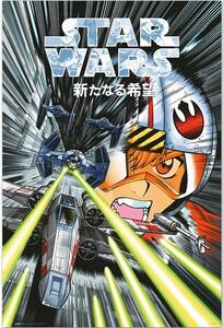 Plakát, Obraz - Star Wars Manga - Trench Run, (61 x 91.5 cm)