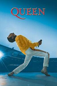 Plakát, Obraz - Queen - Live at Wembley, (61 x 91.5 cm)