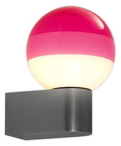 Nástěnné svítidlo LED MARSET Dipping Light A1, růžová/šedá