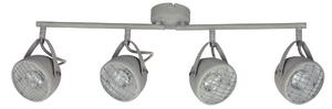 Stropní industriální bodové světlo PENT - 4xGU10, 50W, šedé