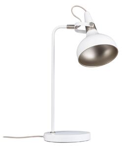 Paulmann 78482 Juna, bílá stolní lampa z kovu, 1xE14, výška 51cm