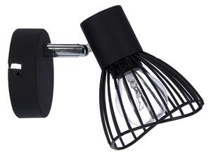Nástěnné bodové osvětlení FLY - 1xE14, 40W, černé