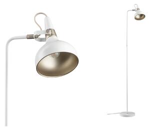 Paulmann 78483 Juna, bílá stojací lampa z kovu, 1xE14, výška 158cm