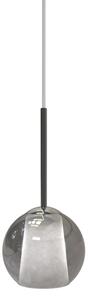 Sikrea 4431 Emy, moderní závěsné svítidlo z ručně foukaného kouřového skla, 1xG9, Ø10cm