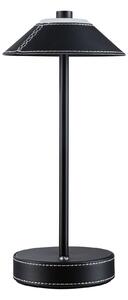 Paulmann 71173 Pellini, černá stolní lampička na baterii, 2W LED 3000-6500K, výška 33cm