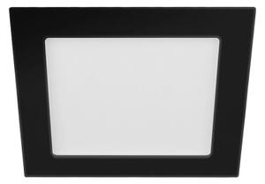 LED podhledové svítidlo Panlux DOWNLIGHT CCT SQUARE IP44 6W černá PN22400013