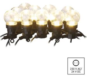 Emos LED světelný párty/vánoční řetěz 10x koulička čirá, 5 m, venkovní i vnitřní, teplá bílá