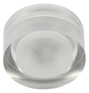 Podhledové stropní LED světlo GALLATIN - 3W, 6500K (studená bílá), 7cm, kulaté, čiré