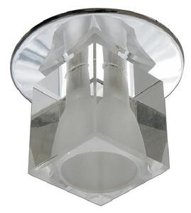 Stropní podhledové osvětlení WASSILA - 1xG4, 20W, hranaté, chromované