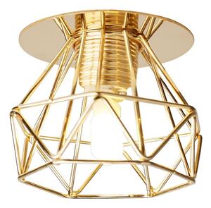 Stropní podhledové osvětlení NOME - 1xG9, 40W, 9cm, diamant, zlaté