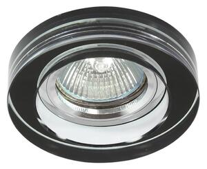 Stropní zápustné osvětlení LYMAN - 1xGU5,3, MR16, 50W, kulaté, černé