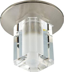 Zápustné stropní osvětlení KODIAK - 1xG4, 20W, 1xG4, 20W, stříbrné