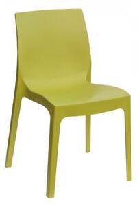 Židle Rome, polypropylen (zelená)