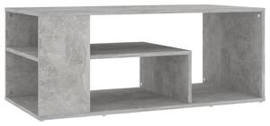Konferenční stolek betonově šedý 100 x 50 x 40 cm dřevotříska