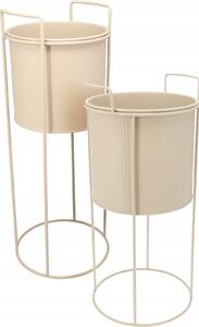 Držák Na Květináč Home Styling Collection 50,8 cm, kov