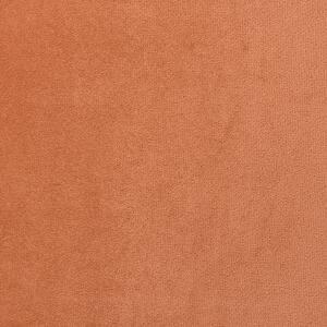 Kulatý puf ⌀ 61 cm oranžový MILLEN