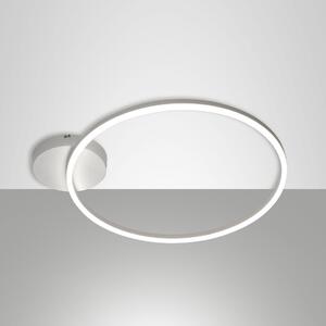 Fabas 3508-61-102 Giotto, kruhové svítidlo pro přisazení, 36W LED 3000K, bílá, prům. 60cm
