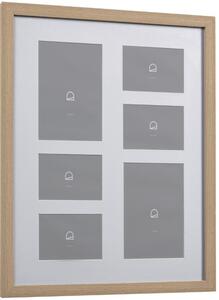 Světle hnědý dřevěný fotorámeček Kave Home Luah 39 x 49 cm