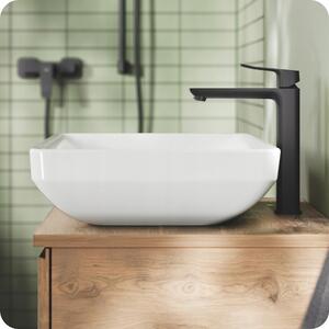 Umyvadlová baterie GROHE Dice velikost XL bez odtokové soupravy, černá