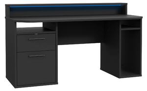 HERNÍ STŮL, černá, 160/72/91 cm MID.YOU - Online Only psací stoly, Online Only