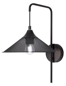 Nástěnné industriální osvětlení KIRUNA - 1xE27, 40W, černé