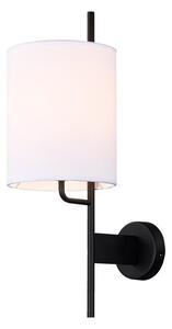 Moderní nástěnná lampa TOKYO - 1xE27, 40W, černá / bílá