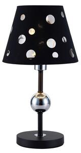 Stolní moderní lampa BATLEY - 1xE14, 60W, černá
