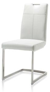 Konzolová židle LINDA bílá umělá kůže Nábytek | Jídelní prostory | Jídelní židle | Všechny jídelní židle