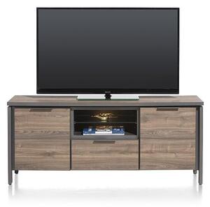 Televizní stolek MADEIRA 140 CM dubová dýha Nábytek | Obývací pokoj | Televizní stolky