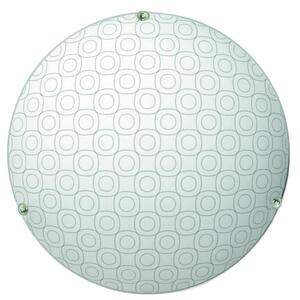 Moderní nástěnné / stropní osvětlení SESI - 1xE27, 60W, 30cm, kulaté, bílé