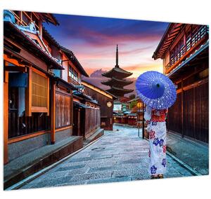 Obraz - Asijská žena (70x50 cm)